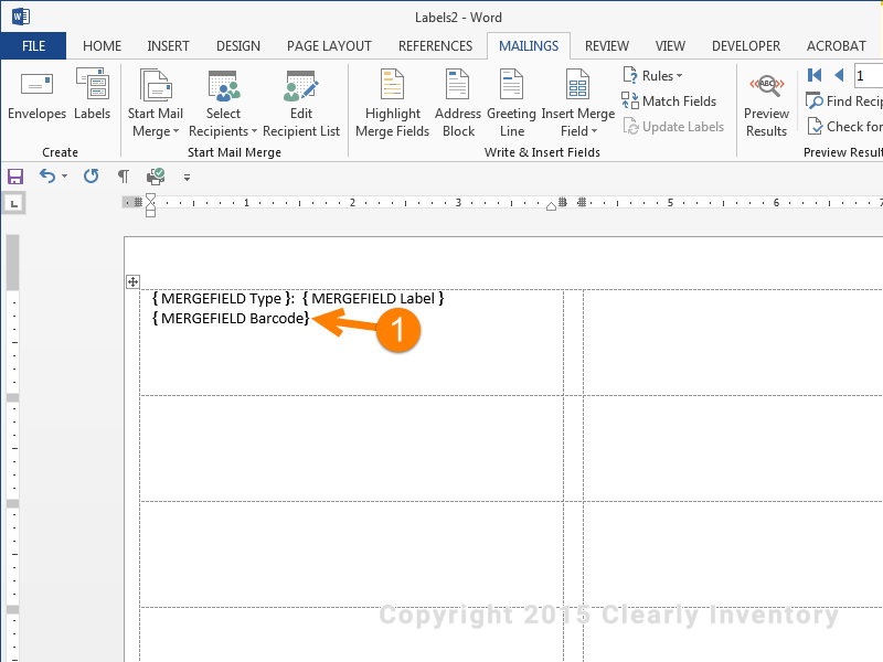 Configure barcode print options