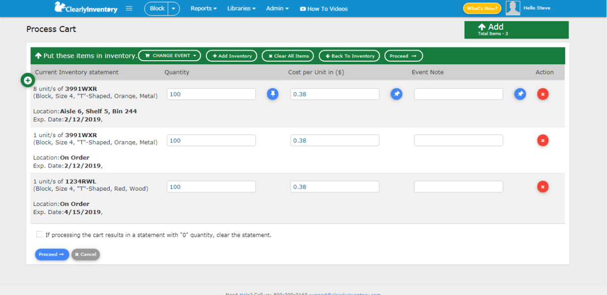 Clearly Inventory Clearly Inventory - Online Inventory Management Software
